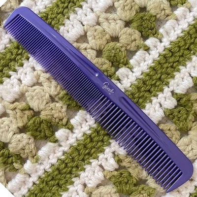 De colección Púrpura Brillo Goody Plástico Peine de Pelo EE. UU. Cartera Ancha Bolsillo Irrompible NUEVO Foto 1 de 4