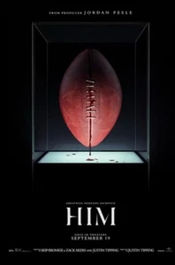 Him 2025 Adv Marlon Wayans DS Locandina Film Originale 27X40 Horror - Foto 1 di 2