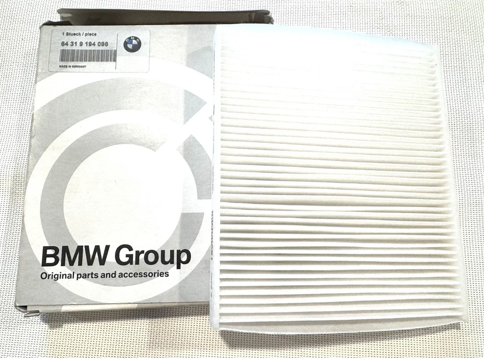 Filtro de aire cabina BMW X5 07-18 BMW 64319194098 Foto 1 de 3