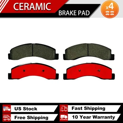 Front Carbon Fiber Ceramic Brake Pads D1291 for Mercedes-Benz G63 G65 GL63 AMG Foto 1 de 4