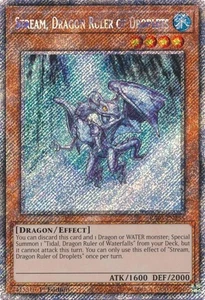 Yu-Gi-Oh! Stromdrachenherrscher der Tropfen RA03-DE255 Platin Secret Rare - Bild 1 von 2