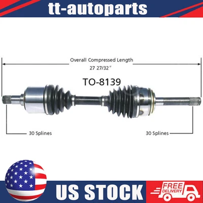Junta de eje CV delantera izquierda o derecha SurTrack para Lexus Toyota Land Cruiser 4x4 Foto 1 de 3