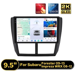 Para Subaru Forester 2008-2012 2K 2000X1200 pantalla táctil 9,5" navegación en tablero - Imagen 1 de 7