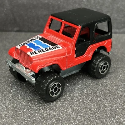 MAJORETTE 1:54 4x4 JEEP Renegade No. 244 Made in France R380 - Image 1 of 4