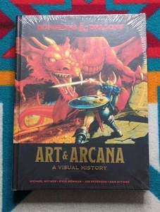 Dungeons and Dragons Art and Arcana A Visual History Newman Hardcover NEW Sealed - Imagen 1 de 4