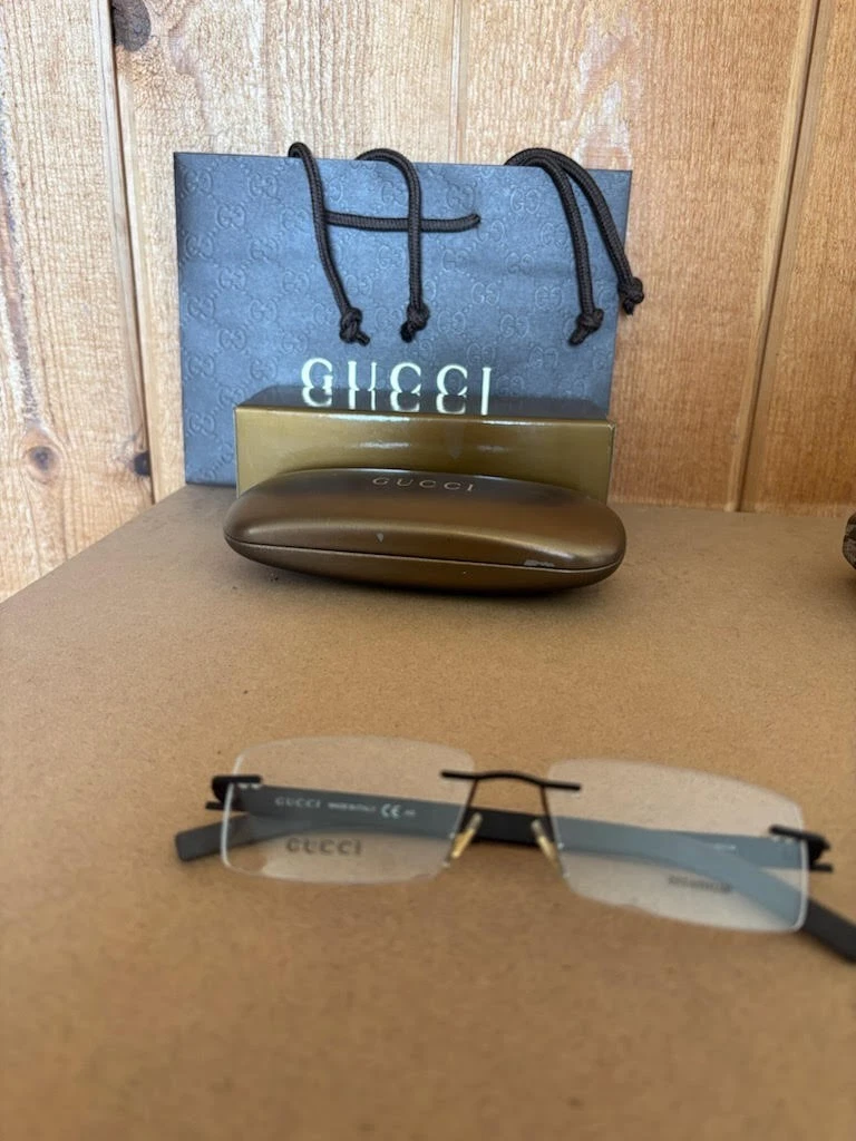 Gucci Titanium Eyeglass Frames for sale | eBay