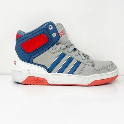 Adidas Boys BB9TIS Mid F99686 Gray Basketball Shoes Sneakers Size 5.5 - Image 1 of 4