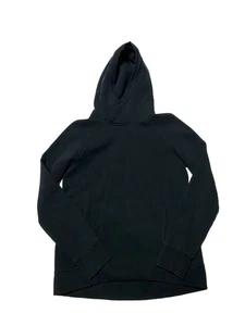 Sudadera con capucha Lululemon para mujer talla 6 suéter de algodón negro - Imagen 1 de 3