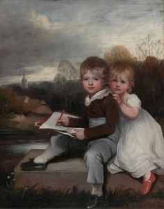 Print or Canvas - The Bowden Children by John Hoppner - Picture 1 of 1