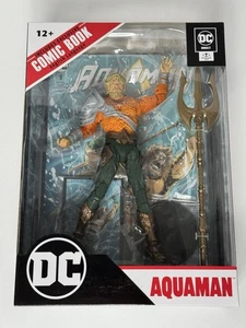 McFarlane DC Multiverse AQUAMAN w/ AQUAMAN COMIC Page Punchers 7" Action Figure - Picture 1 of 6