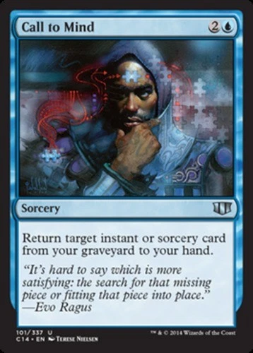 MTG - Call to Mind - Commander 2014 - NM, English Magic FLAT RATE SHIP - Image 1 of 1