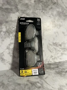 Feit Electric 35-Watt MR16 LED Bulb Bright White 300 Lumens (3-Pack)  A14 - Picture 1 of 4