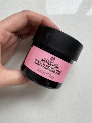 The Body Shop - British Rose Fresh Plumping Mask Face 75ml Vegan Discontinued - Image 1 of 4