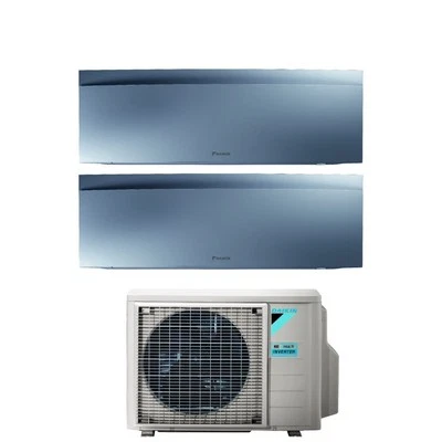 Condizionatore Daikin Bluevolution Dual Inverter Emura Silver Iii 15+15 2Mxm50a - Immagine 1 di 4