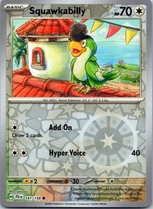 Squawkabilly Reverse Holo Common SV09: Journey Together 141/159 NM - Picture 1 of 2
