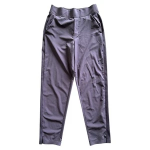 ATHLETA Mid Rise Purple Joggers Pants Zippered Back Pockets Size 2 Sporty - Picture 1 of 6