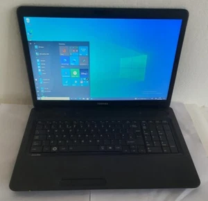 TOSHIBA SATELLITE C670-1DF INTEL PENTIUM 2.20GHz 8/320GB WIN 10 Read Description - Picture 1 of 11