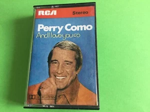PERRY COMO Cassette Tape AND I LOVE YOU SO, 1973 RCA - Picture 1 of 8