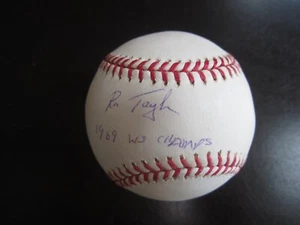 Ron Taylor Autograph Signed Auto Baseball Ball New York Mets 1969 WSC - Picture 1 of 3