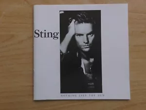 STING CD: NOTHING LIKE THE SUN (GERMANY; A&M 39 3912-2) - Bild 1 von 3