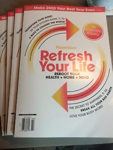 Prevention - Refresh Your Life 2020 Reboot Your Health + Home + Mind Change You - Picture 1 of 2