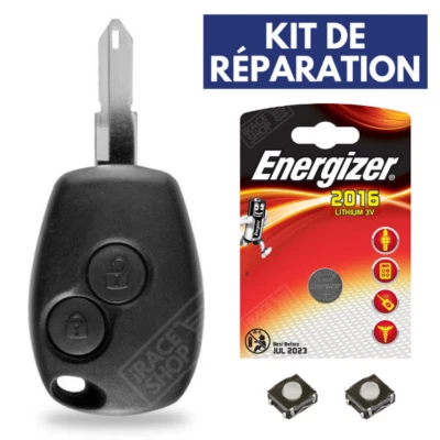 Boitier / Coque de Télécommande pour Clef Plip DACIA Sandero Duster Logan Lodgy