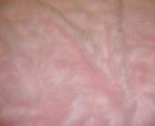 Light Pink 60" Wide Shaggy Faux Fur Fabric By The Yard Upholstery Drapery