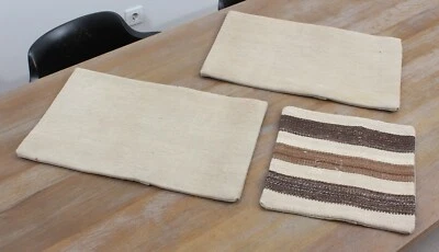 Kilim Pillow Cover SET of 3 pcs 13.78" x 22.64" FREE Fast Shipment 13287 - Image 1 of 4
