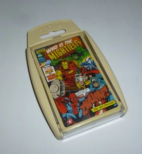 Marvel Comics ¿Quién es el más poderoso? Retro Top Trumps Completamente Completo Usado - Imagen 1 de 1