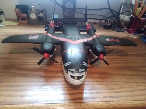 Disney Pixar Planes Fire Rescue PPF 51 Cabbie Cargo Plane 2013 Mattel 16" Air Cover