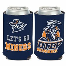 UTEP MINERS LET'S GO MINERS KADDY KOOZIE CAN HOLDER NEW WINCRAFT 👀