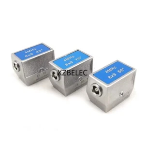 Ultraschall Winkelsonde Grad Zerstörungsfreie Prüfung UT Fehlerdetektor 4MHz8x9 - Bild 1 von 2