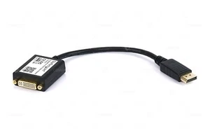 DP2DVI2 STARTECH DISPLAYPORT TO DVI VIDEO ADAPTER CABLE 0.25M - Picture 1 of 6