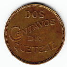 GUATEMALA 2 centavos 1932 KM250 Bs 1-yr type Royal Mint NICE & RARE in TOP GRADE