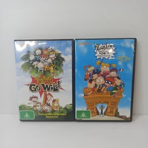 Rugrats Go Wilds and Rugrats in Paris DVD Animation Very Good Condition Region 4 - Picture 1 of 12
