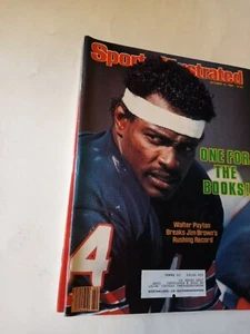 Walter Payton rompe récord por tierra - Sports Illustrated - 15/10/1984 Fútbol - Imagen 1 de 2