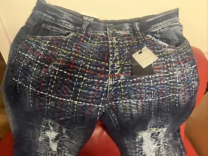 Decibel Jeans 38 X 34L Distress Jeans - Picture 1 of 13