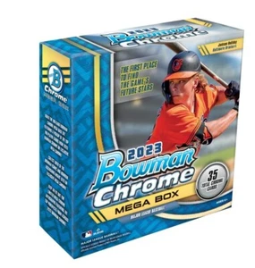 2023 Bowman Chrome Baseball Factory Sealed Retail MEGA BOX Topps MLB - Bild 1 von 1