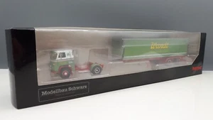 Modellbau Schwarz / Herpa 1:87 Scania LB 76 Koffer-Sattelzug Wandt 062000 #AK63 - Bild 1 von 7