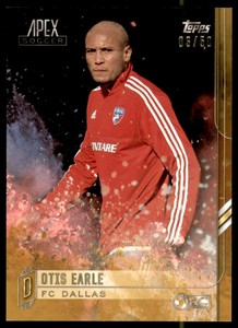 2015 Topps Apex MLS Gold #108 Otis Earle /50