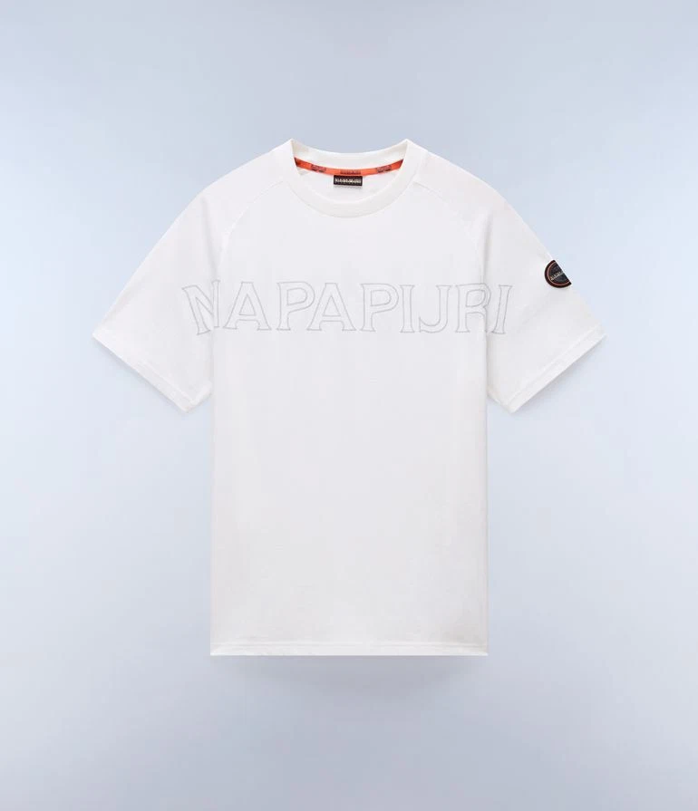 NAPAPIJRI S-AMBRA LOGO T-SHIRT Camiseta Para Hombre - Imagen 1 de 1
