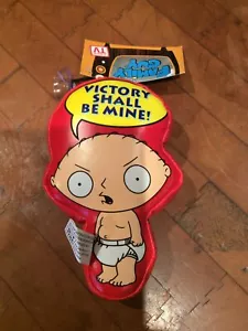 FAMILY GUY STEWIE VICTORY SHALL BE MINE STOFFTIER PLÜSCHTIER VINYL HÄNGESPIELZEUG NEU MIT ETIKETT - Bild 1 von 7