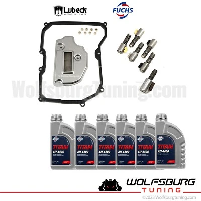 VW MK5 B6 Beetle Golf Jetta 2.5 Transmission Solenoid Filter Fluid Kit 2.0T CC - Image 1 of 4