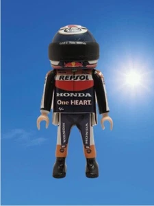 Dani Pedrosa custom playmobil motogp motociclismo honda repsol jerez motorland - Imagen 1 de 6