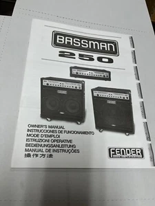 Fender Bassman 250 Verstärker BESITZERHANDBUCH - Bild 1 von 1