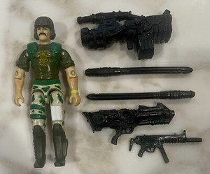 1993 Hasbro GI Joe Backblast v2 Battle Corps 22 99% Complete!! No Elbow Cracks!!
