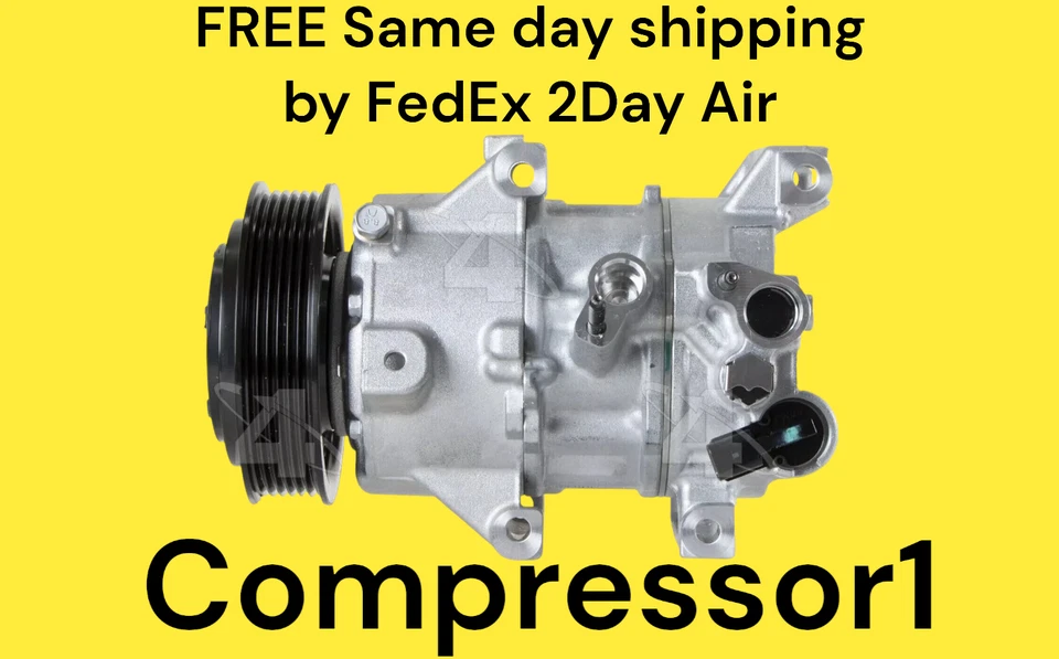 Compresor de aire acondicionado para Hyundai Sonata 2015 2016 2017 1,6 L turbo Foto 1 de 2