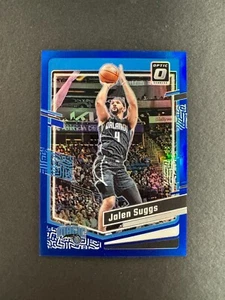 Jalen Suggs 2023-24 Panini Donruss Optic Blue /49 #172 Magic  - Picture 1 of 2