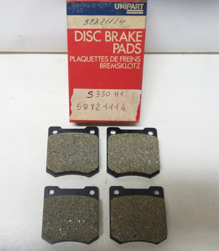 Série Plaquettes Avant Leyland Pour Innocenti Mini S350M1-58721114 - Photo 1/1