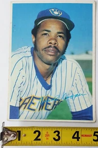 5" X 7" 1980 TOPPS Baseball MLB Card CECIL COOPER Milwaukee Brewers FIRST BASE - Picture 1 of 2